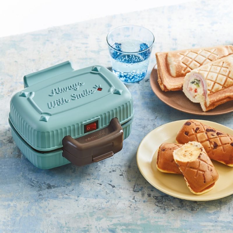 レコルト プレスサンドメーカー ミニ ペールブルー RPS-3(BL) ペールブルー