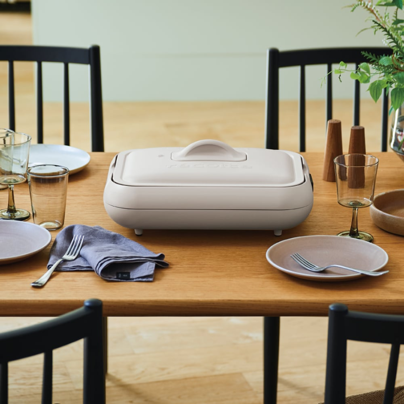 レコルト ホットプレート クリームホワイト RHP-1(W) ホワイト