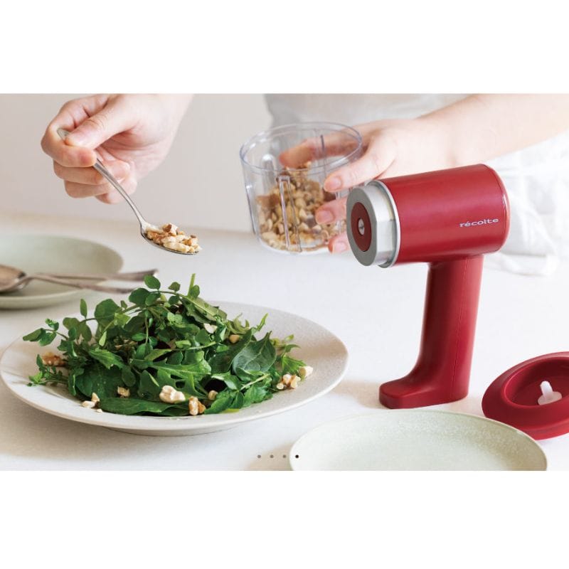 レコルト コードレス ホイップ&チョッパー レッド RCW-1(R) レッド