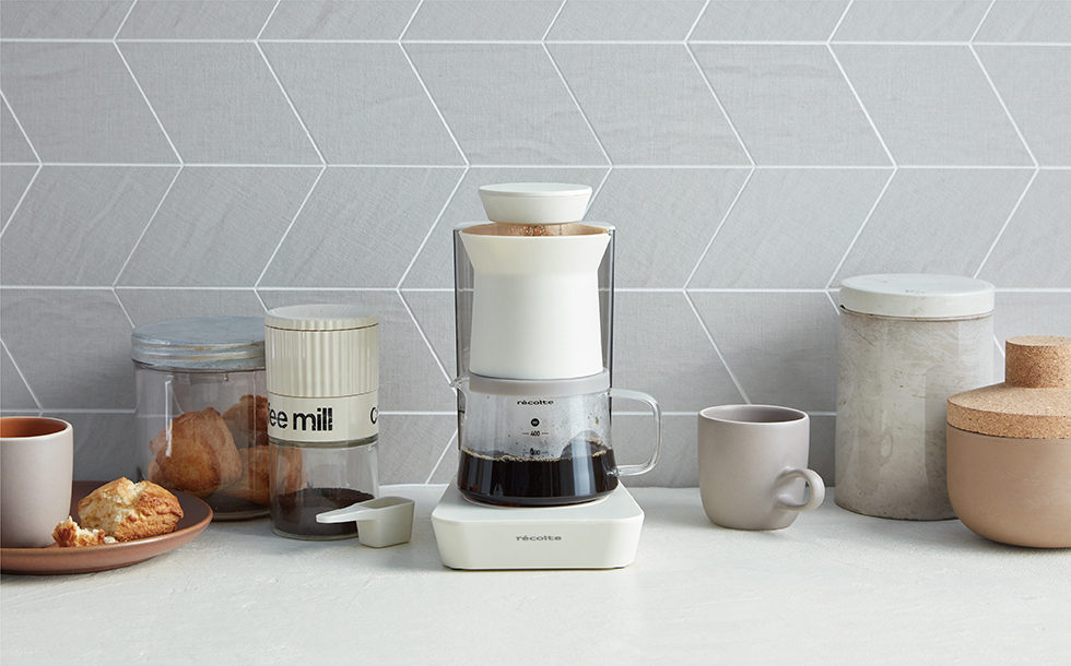 レコルト レインドリップコーヒーメーカー ホワイト RDC-1(W) ホワイト