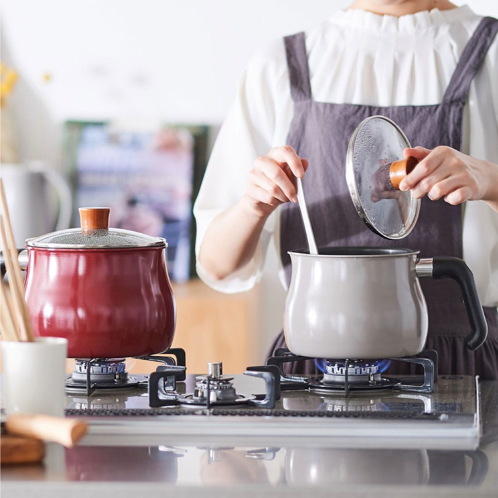 ToMay dolce トゥーメイ ドルチェ IH対応マルチポット L ウォームグレー RB-2170