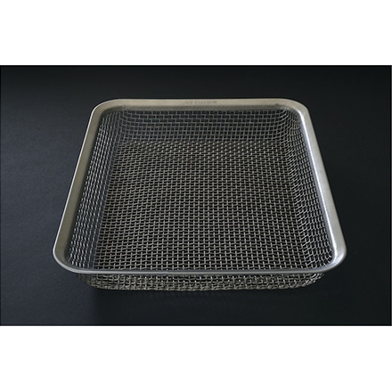 la base ラバーゼ ステンレス角ザル 21cm LB-008