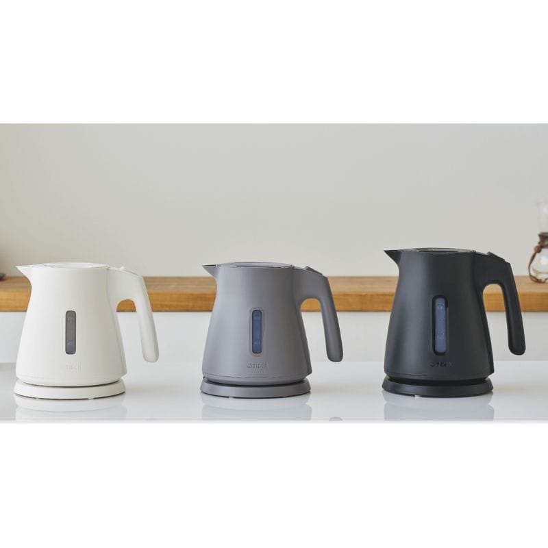 TIGER タイガー 電気ケトル <QUICK・SAFE+> 1.0L アッシュグレー PCS-A100HA アッシュグレー 1.0L
