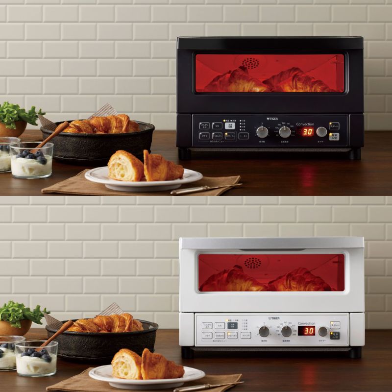 TIGER タイガー コンベクションオーブン&トースター マットホワイト KAV-A130WM マットホワイト
