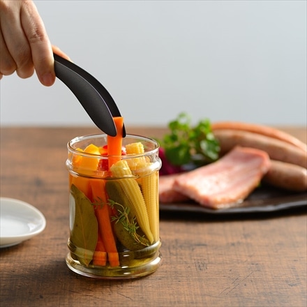 オークス ごはんのおともトング ブラック AUT1405