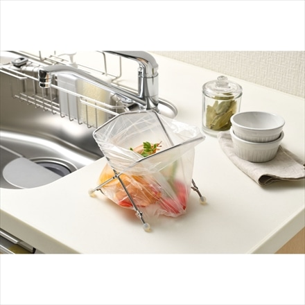 オークス 広口で捨てやすいポリ袋ホルダー AUC1406