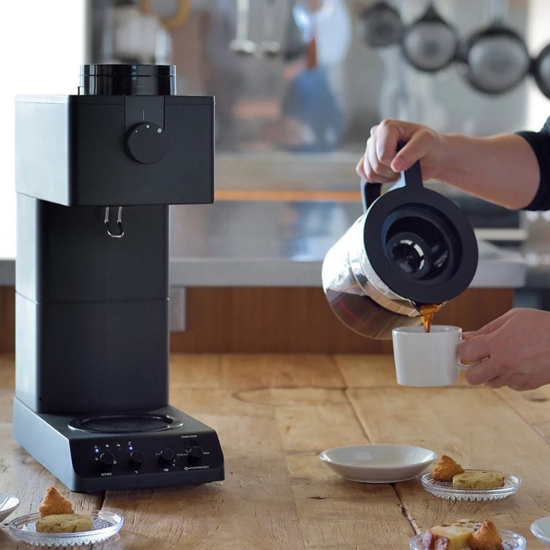 TWINBIRD ツインバード 全自動コーヒーメーカー 6杯用 ブラック CM-D465B ブラック