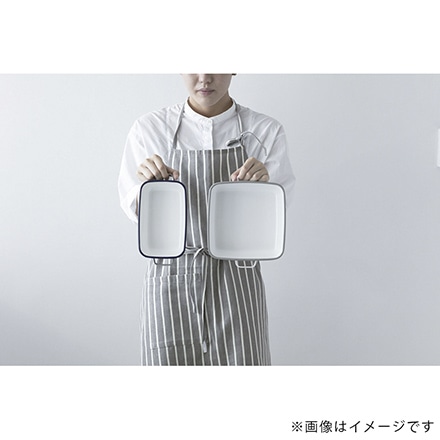 365methods サンロクゴ・メソッド ホーローオーブンディッシュ スクエア イエローxライトグレー YY-HA.Y