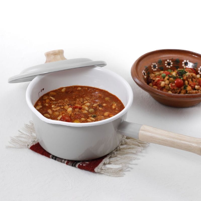 富士ホーロー コットンプラス ソースパン 18cm グレージュ CTP-18S.GG グレージュ