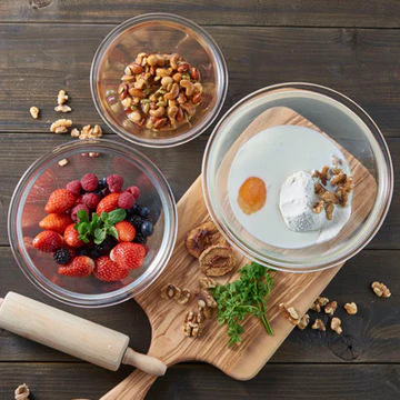 HARIO ハリオ 耐熱 ガラス製 ボウル 2個 セット MXP-2606