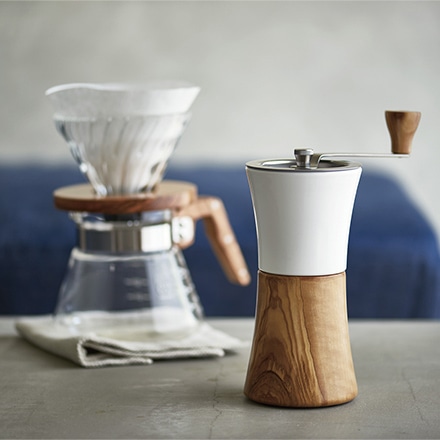 HARIO ハリオ オリーブウッドシリーズ セラミックコーヒーミル・ウッドN MCWN-2-OV