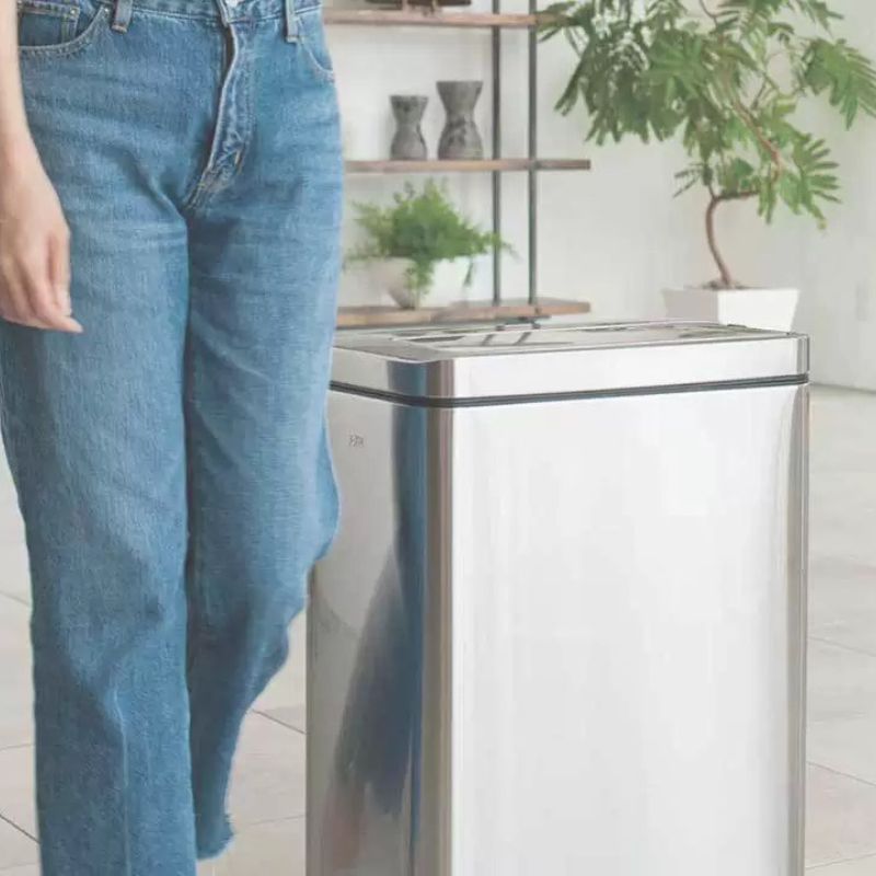 EKO イーケーオー プレミアムライン デラックスファントムセンサービン 45L ステンレス EK9287MT-45L 45L