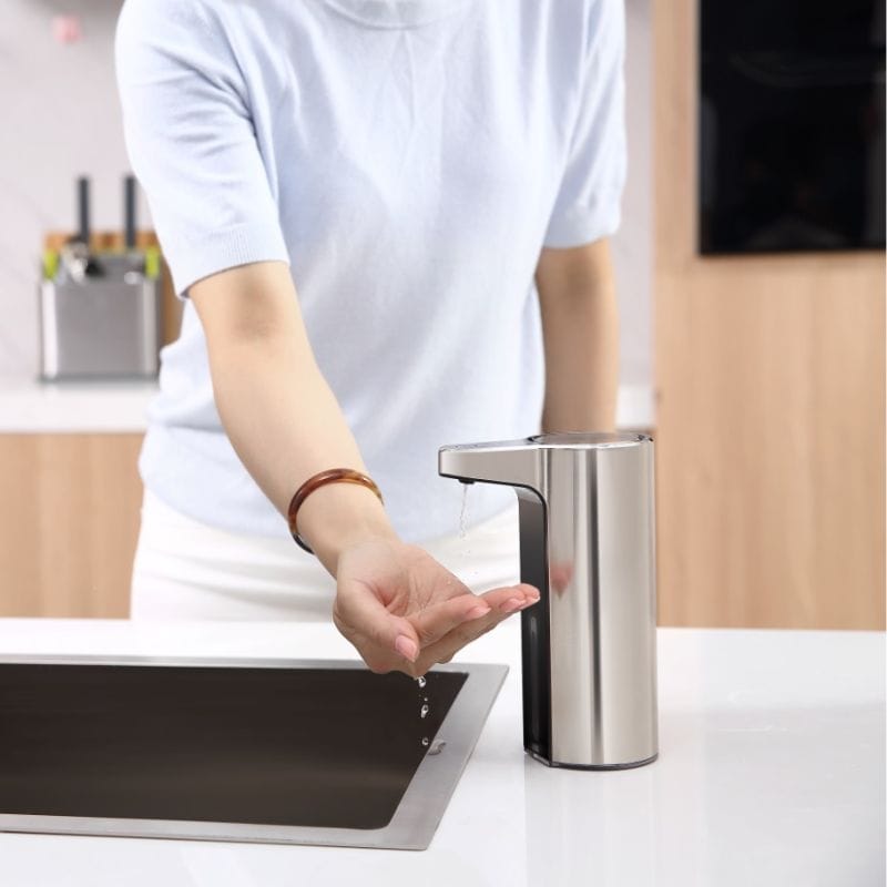 EKO イーケーオー アロマ センサーソープディスペンサー 液体タイプ シルバー EK6088L-MT シルバー 液体タイプ