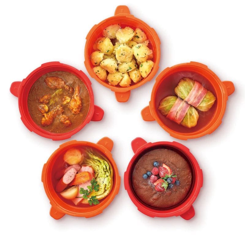 MEYER マイヤー 電子レンジ圧力鍋 2.3L イタリアンレッド MPC-2.3IR