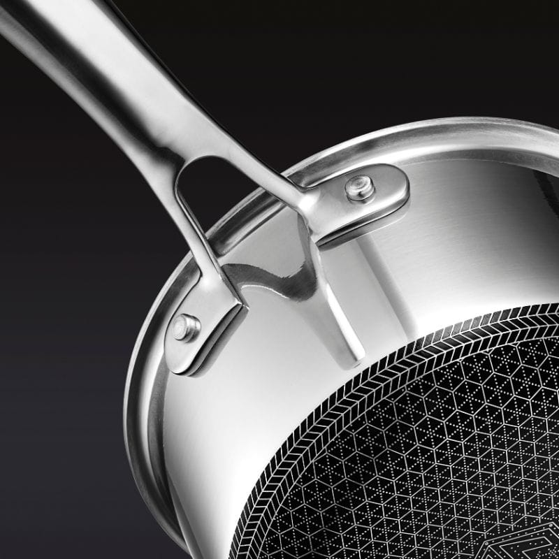 HexClad ヘックスクラッド ハイブリッド 蓋付き鍋 Hybrid Pot With Lid 20cm 2.8L CWPTLD03 20cm