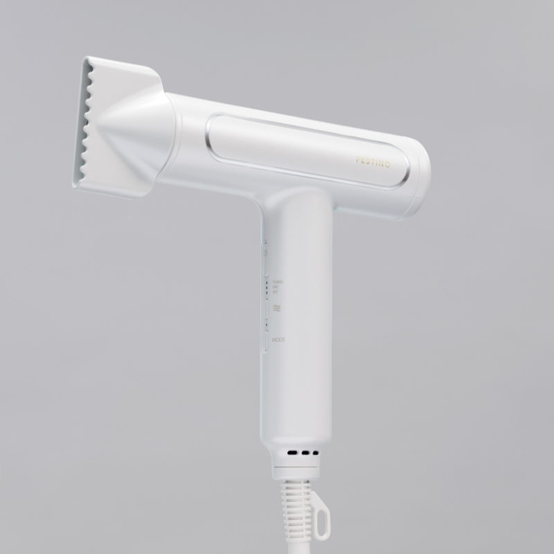 フェスティノ ツヤモイスト ドライヤー Re ホワイト FDR-1-WH ホワイト W155xD44xH185mm