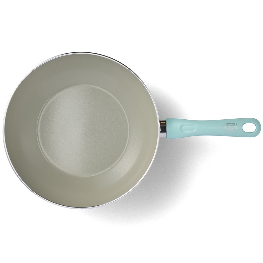 GREENCHEF グリーンシェフ ウォックパン 28cm ミントグリーン CC005421-004 ミントグリーン 28cm(ウォックパン )