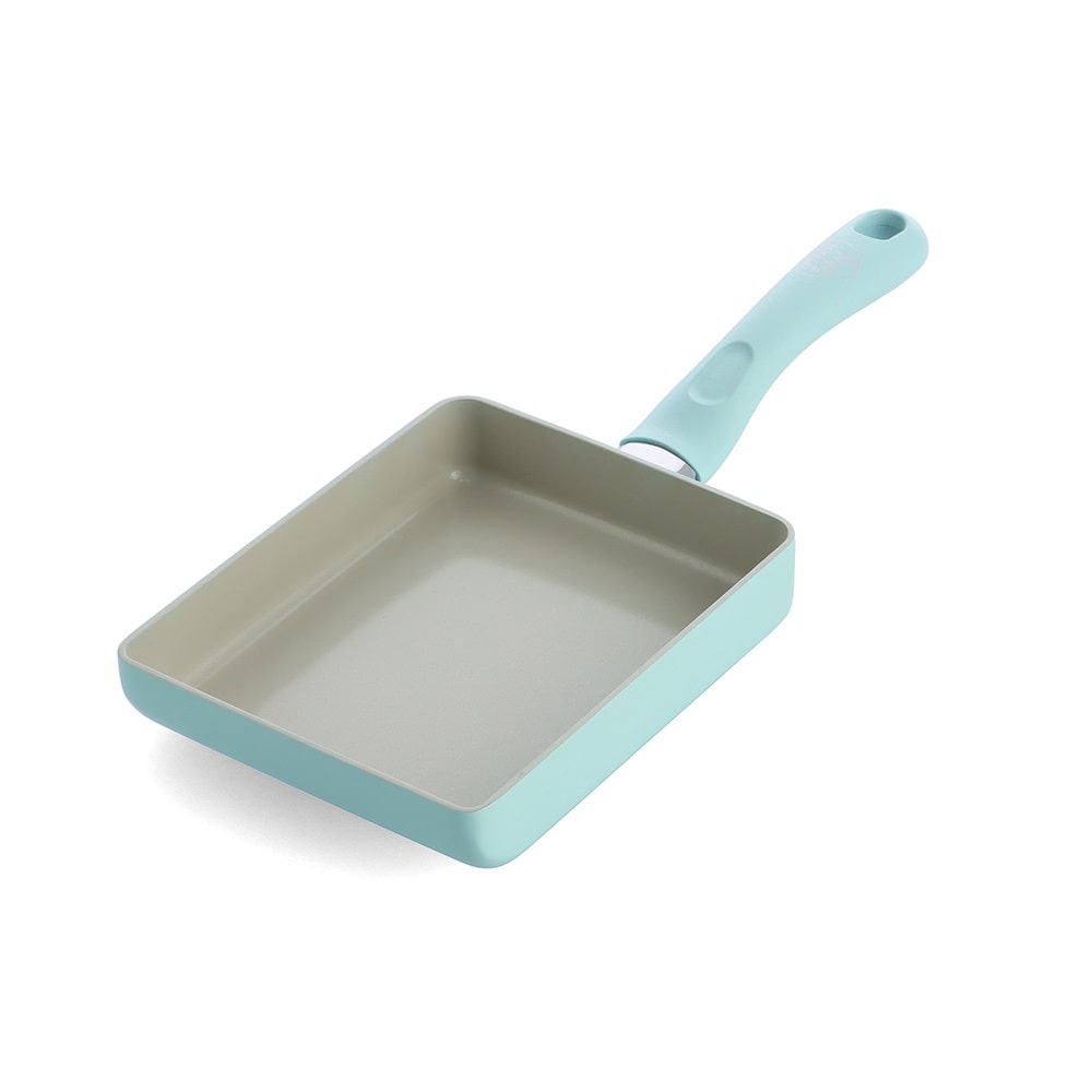 GREENCHEF グリーンシェフ エッグパン ミントグリーン CC005422-004 ミントグリーン 全長358x幅146x高さ64x深さ37
