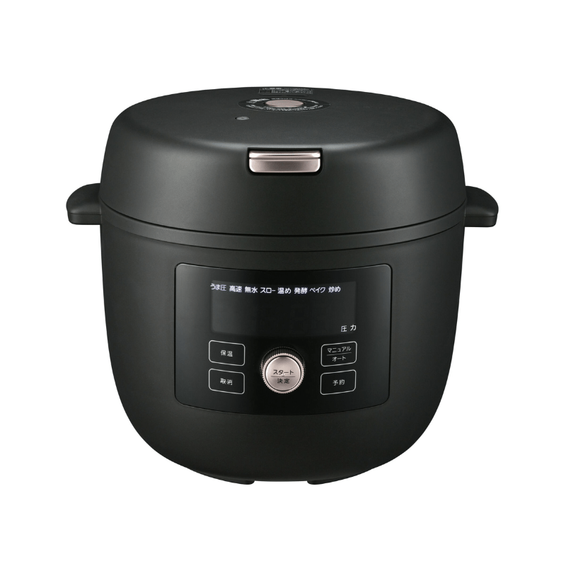 TIGER タイガー 電気圧力鍋〈TIGER COOKPOT〉4.0L マットブラック COK-B400KM マットブラック 4.0L