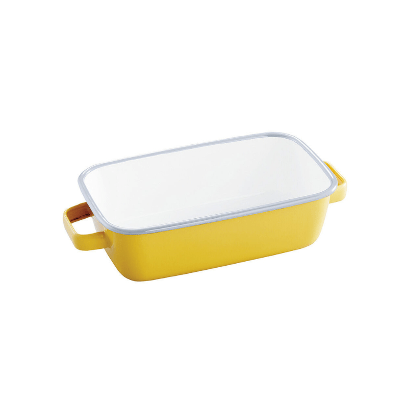 365methods サンロクゴ・メソッド ホーローオーブンディッシュ レクタングル イエローxライトグレー YY-HB.Y イエローxライトグレー レクタングル