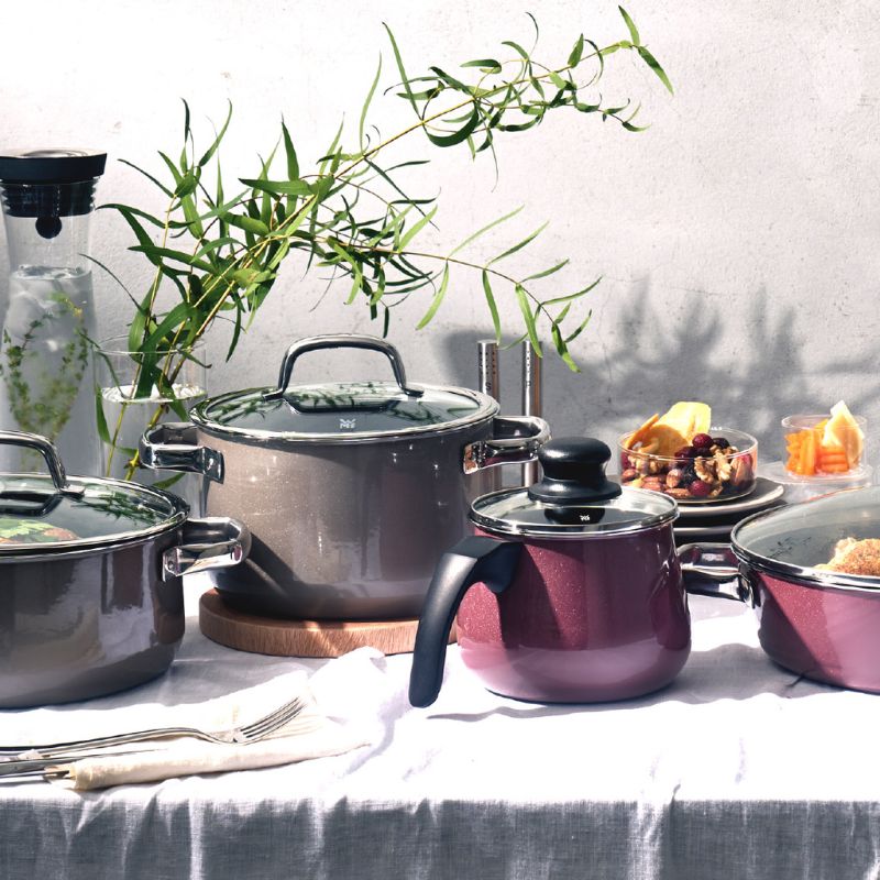 WMF ヴェーエムエフ フュージョンテック ミネラル ソースパン 16cm プラチナム W0515285290 プラチナム 16cm