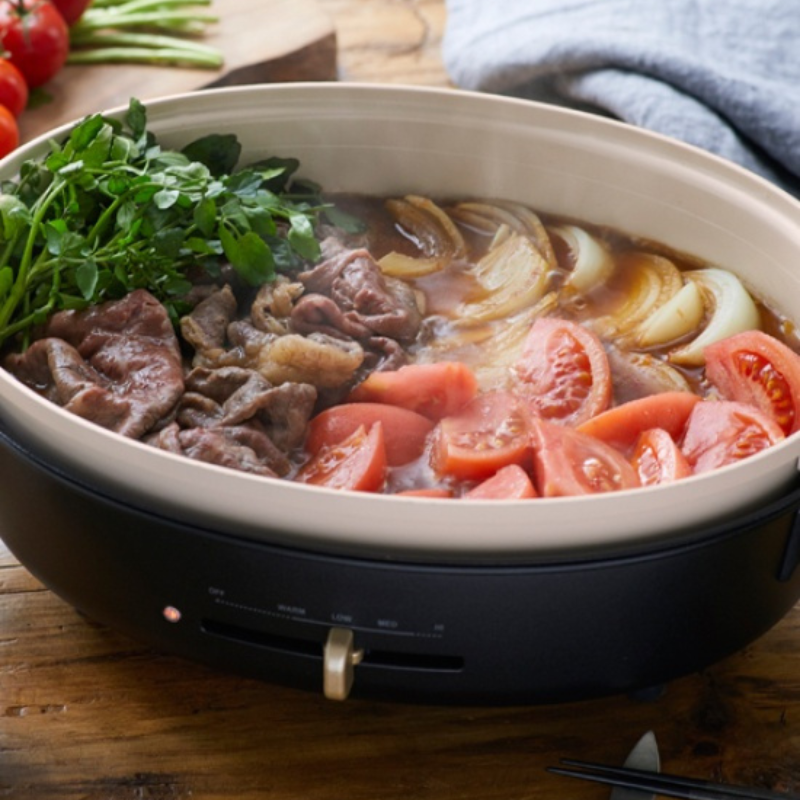 BRUNO ブルーノ オーバルホットプレート ブラック BOE053-BK ブラック