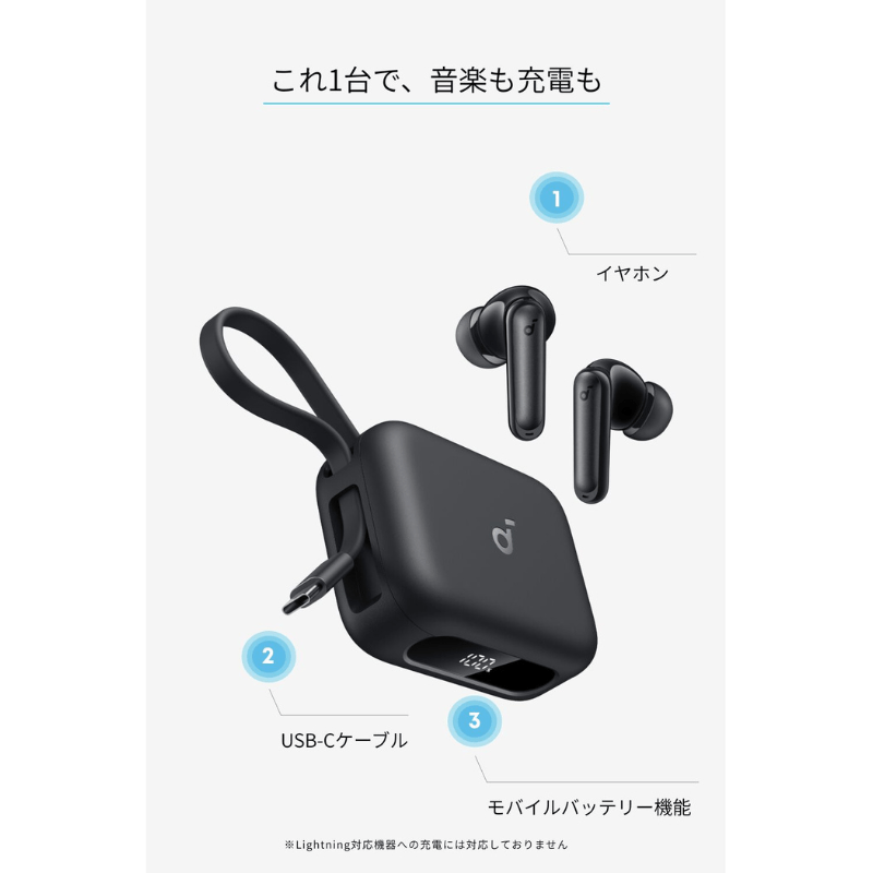 ANKER アンカー Soundcore P41i ブラック A3937N11 ブラック