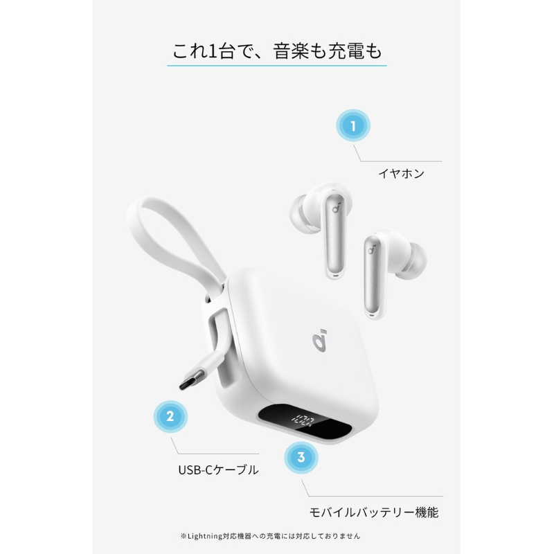 ANKER アンカー Soundcore P41i ホワイト A3937N21 ホワイト
