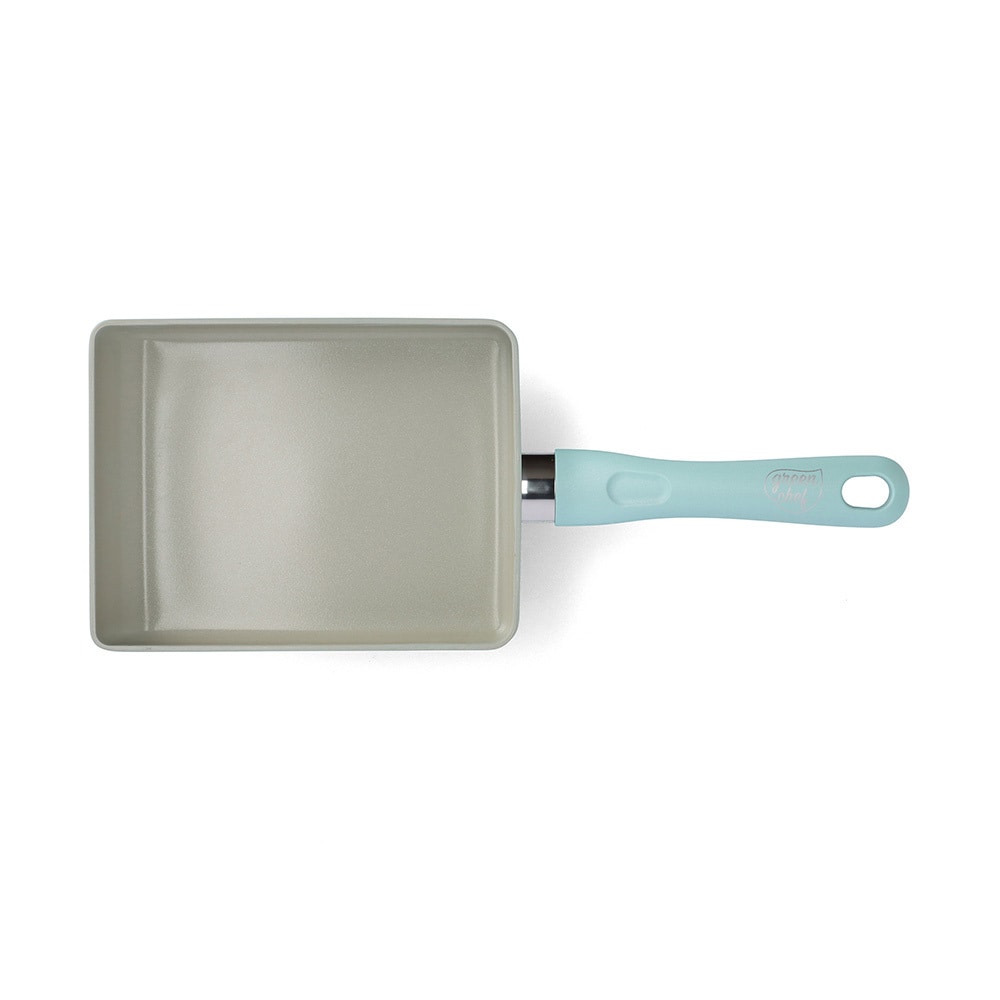 GREENCHEF グリーンシェフ エッグパン ミントグリーン CC005422-004 ミントグリーン 全長358x幅146x高さ64x深さ37