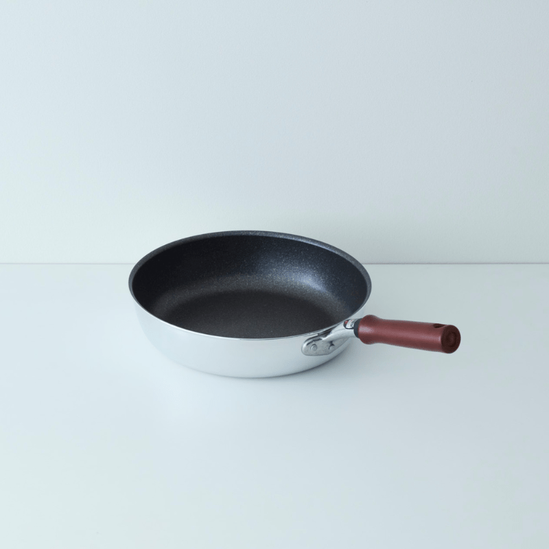 ウルシヤマ金属工業 UMIC IH-ガット フライパン 26cm 蒸しプレート ガラス蓋 トングセット 72058