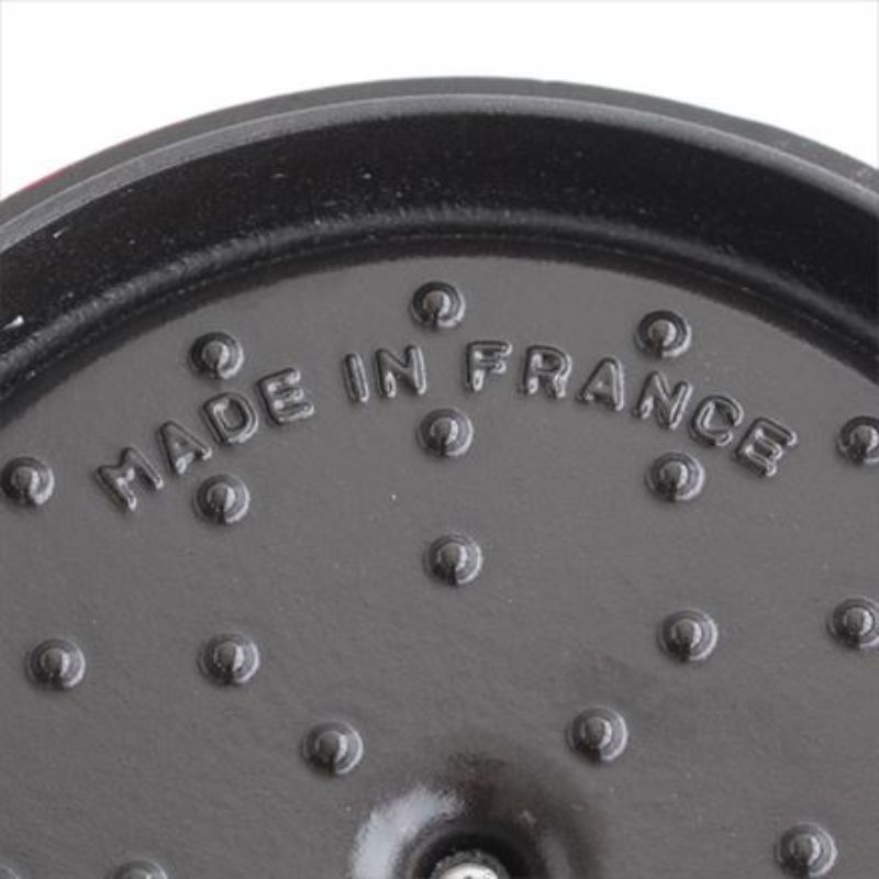 staub ストウブ ピコ・ココット ラウンド 22cm ボルドー 40502-293 両手 鋳物 ホーロー 鍋 IH対応 ボルドー 22cm