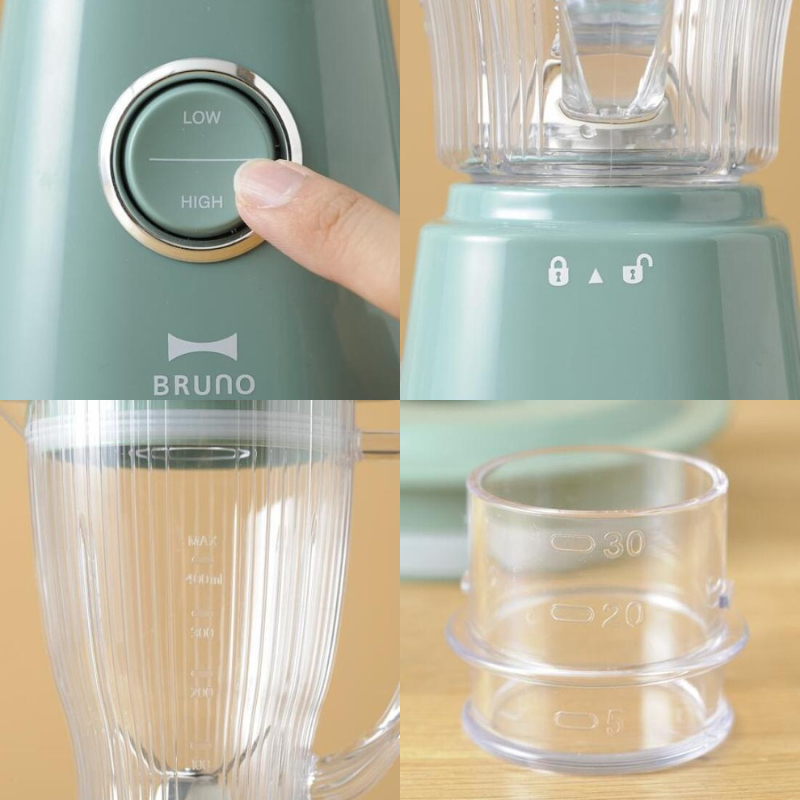 BRUNO ブルーノ コンパクトブレンダー 400ml グリーン BOE023-GR グリーン