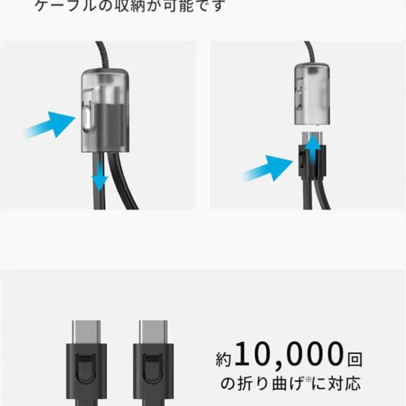 ANKER アンカー Power Bank (20000mAh 30W) ブラック A1384N11 ブラック