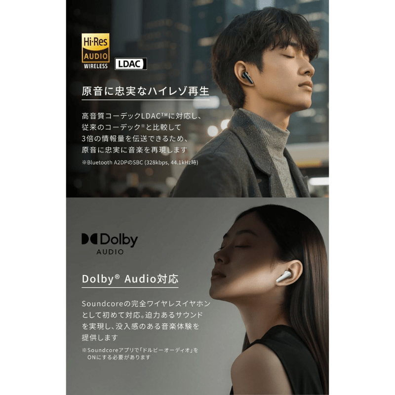 ANKER アンカー Soundcore Liberty 5 パールホワイト A3957N21 パールホワイト