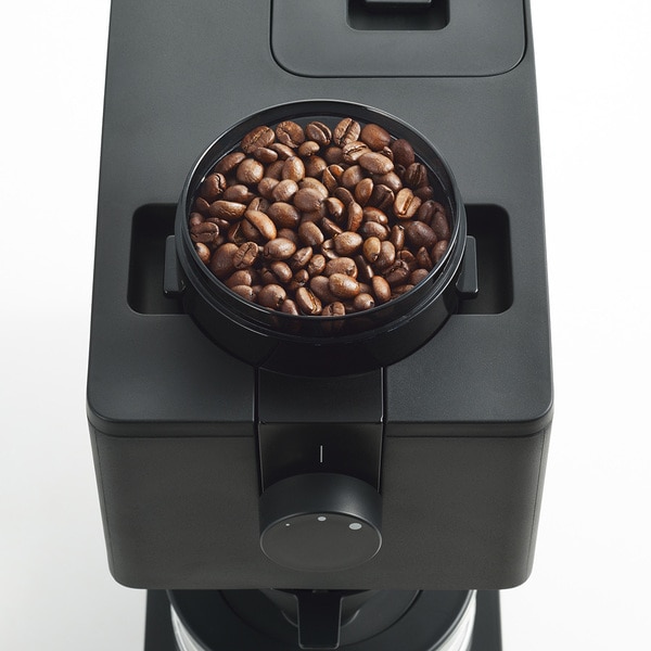 ツインバード 全自動コーヒーメーカー ブラック CM-D457B 3杯用