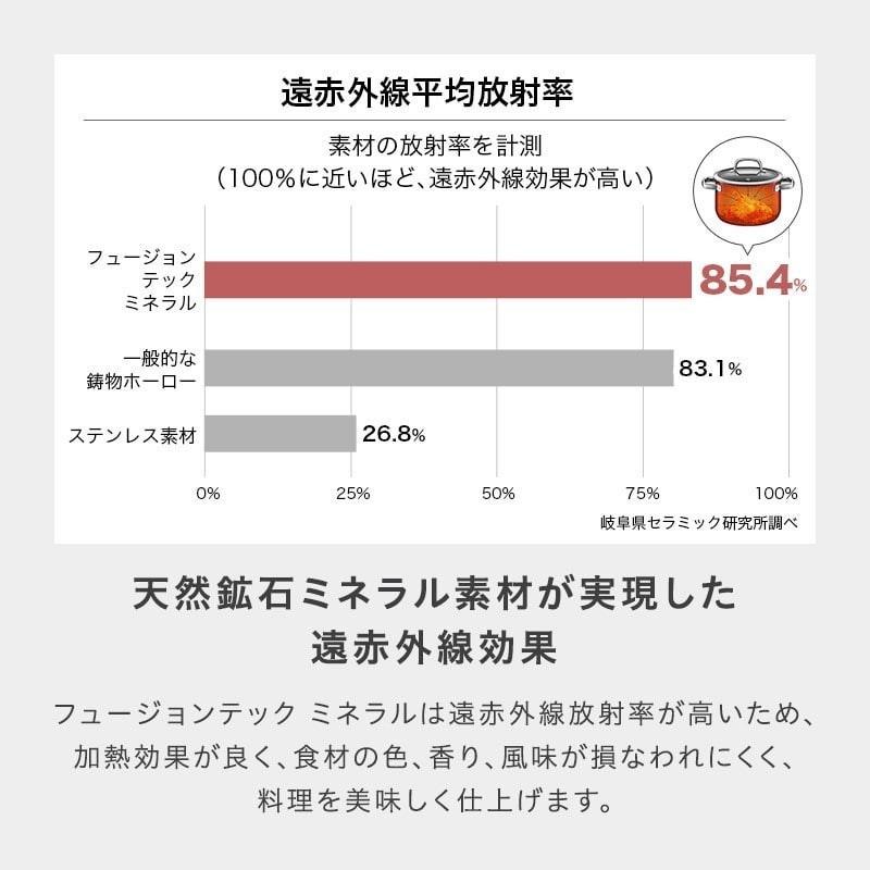 WMF ヴェーエムエフ フュージョンテック ミネラル ハイキャセロール 24cm ダークブラス W0514475290 ダークブラス 24cm