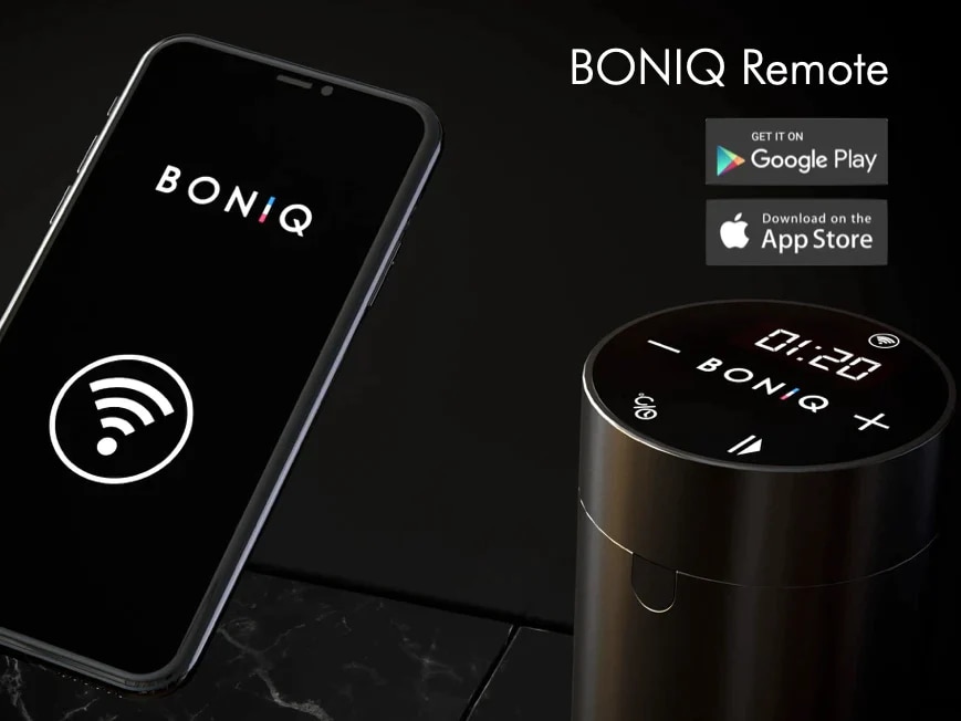 BONIQ2.0 ボニーク 低温調理器 スロークッカー ヘイズブラック BNQ-10B 