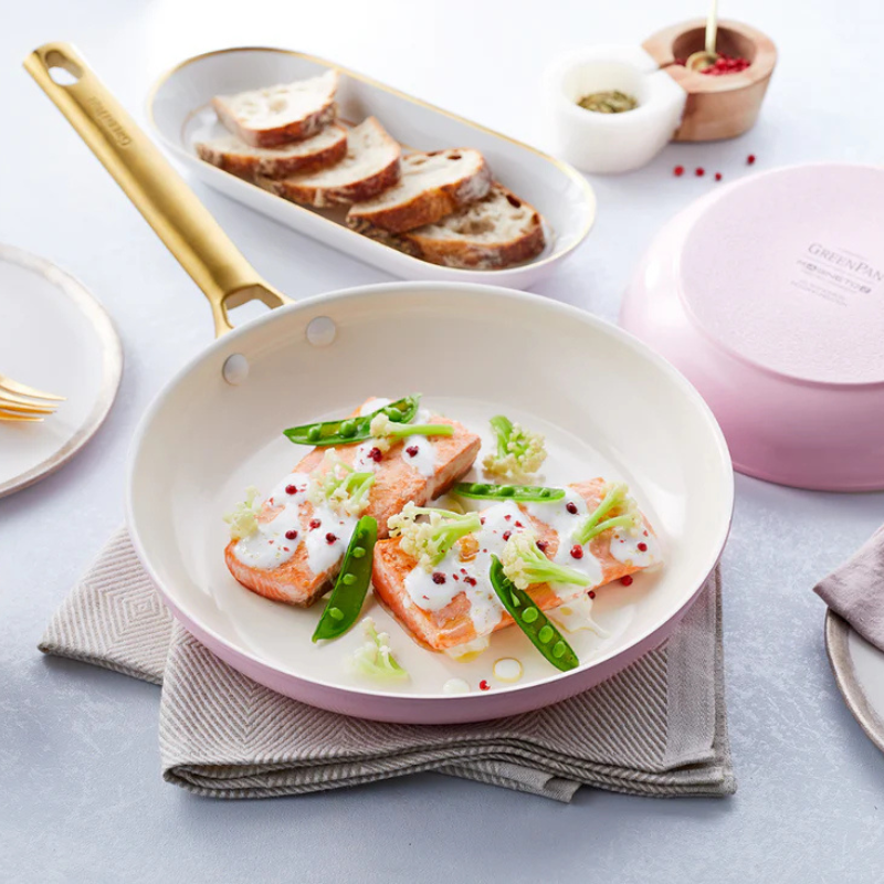 Green Pan グリーンパン パドヴァ フライパン 20cm ピンク CC005802-004 ピンク 20cm