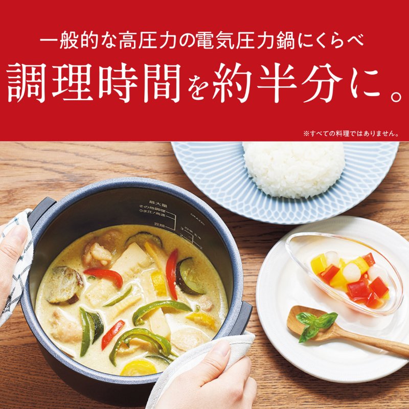 TIGER タイガー 電気圧力鍋〈TIGER COOKPOT〉4.0L マットブラック COK-B400KM マットブラック 4.0L