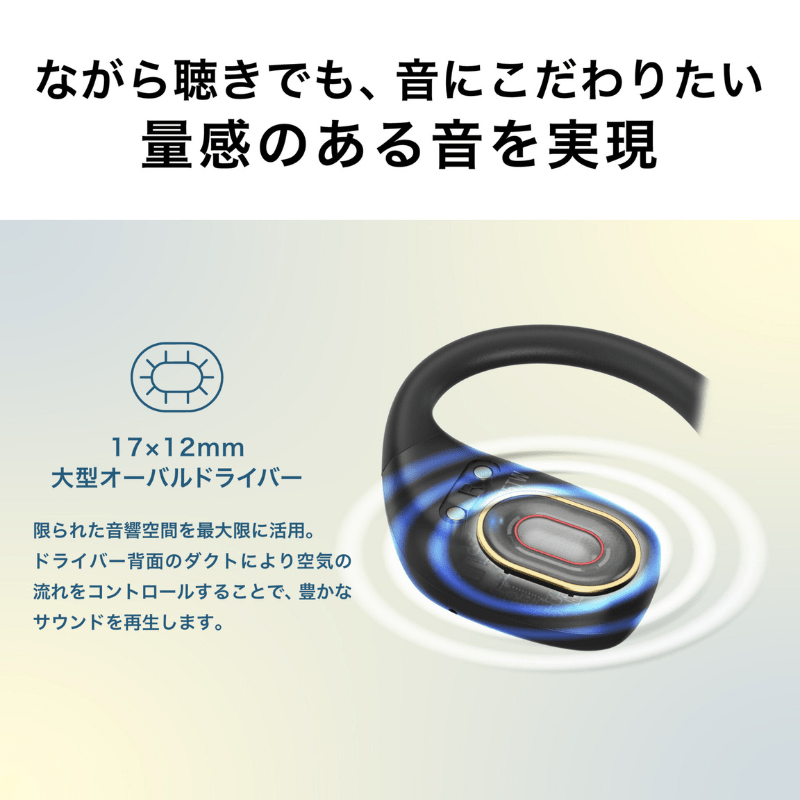 audio-technica オーディオテクニカ ワイヤレスオープンイヤーイヤホン ホワイト ATH-AC5TW WH WH(ホワイト)