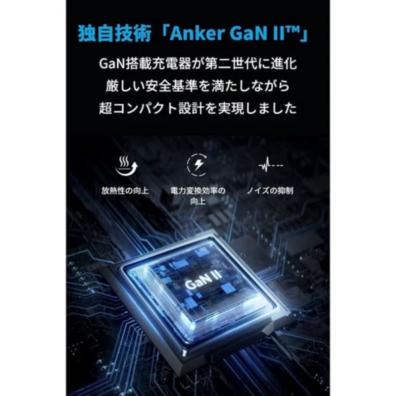 ANKER アンカー 736 Charger (Nano II 100W) ブラック A2145N11 ブラック