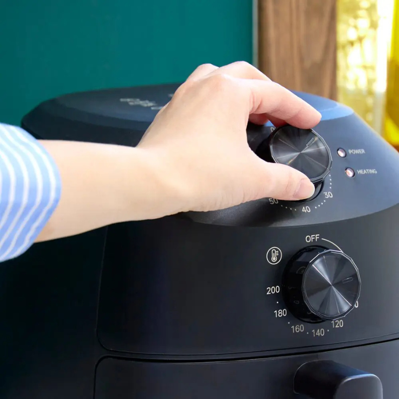 AL COLLE ノンフライクッカー ブラック ANF-1200/KV