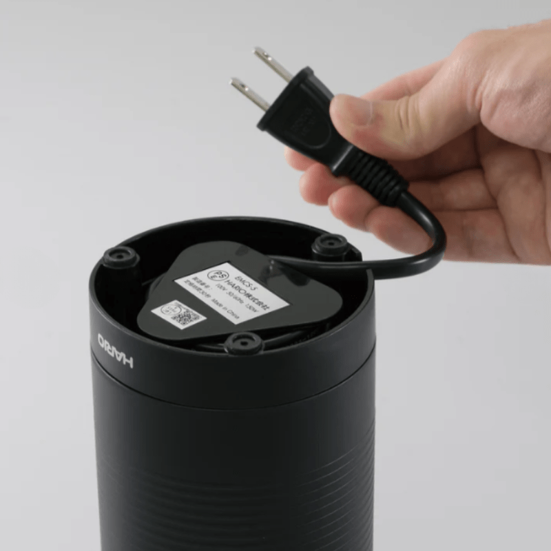 HARIO ハリオ 電動コーヒーミル・スイッチ ブラック EMCS-5-B