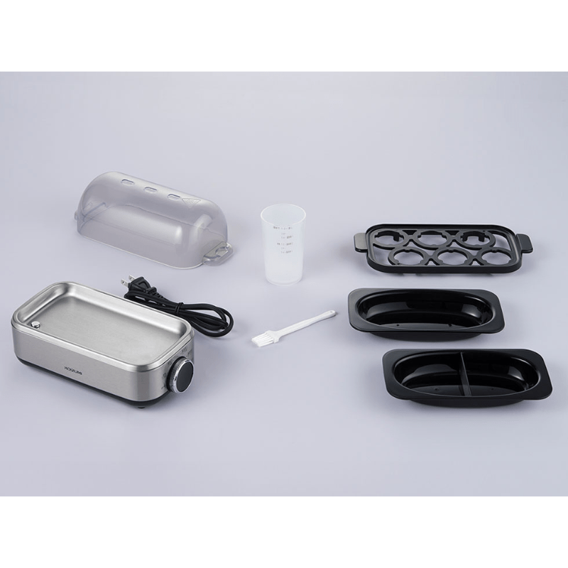 コイズミ エッグスチーマー シルバー KES-0402/S