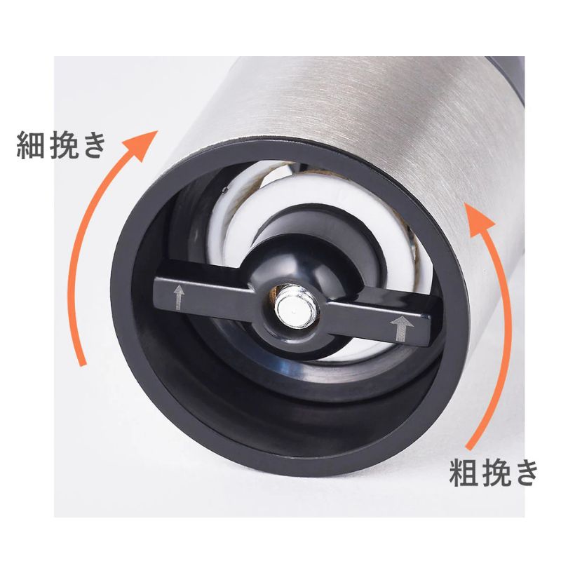 Russell Hobbs ラッセルホブス 電動ミル ソルト&ペッパー ミニ シルバー 7933JP シルバー