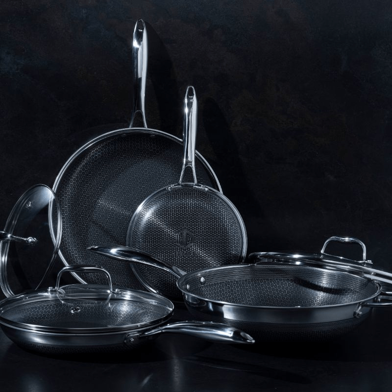 HexClad ヘックスクラッド ハイブリッド フライパン 蓋付き 20cm CWPNLD08 蓋付き 20cm