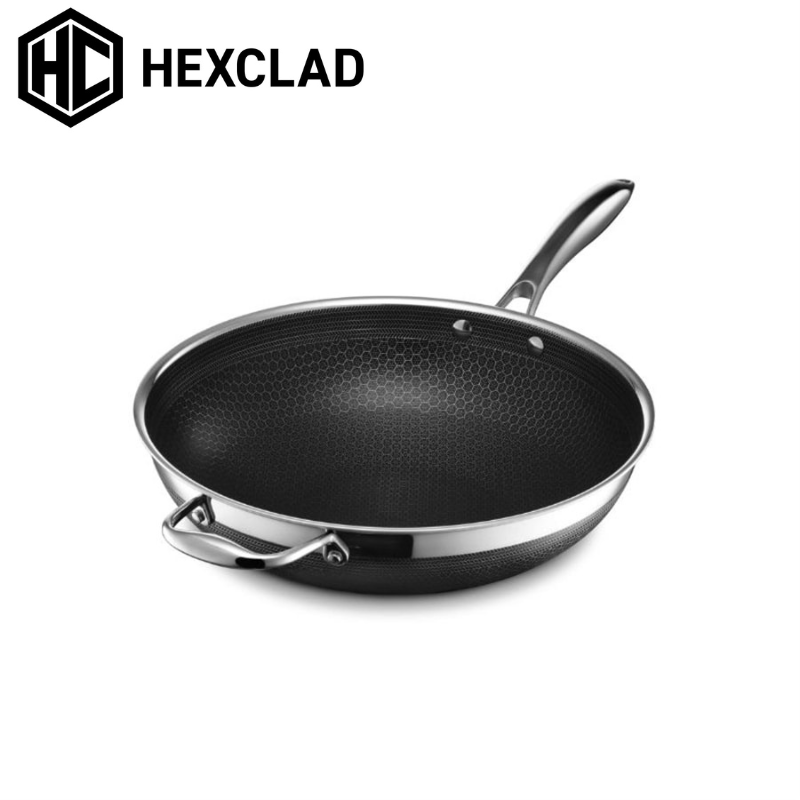 HexClad ヘックスクラッド ハイブリッド ウォックパン 中華鍋 30cm CWWK12 30cm