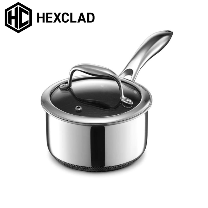 HexClad ヘックスクラッド ハイブリッド 蓋付き鍋 Hybrid Pot With Lid 14cm 0.95L CWPTLD01 14cm