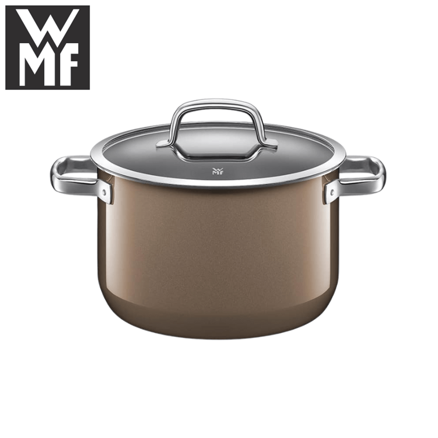 WMF ヴェーエムエフ フュージョンテック ミネラル ハイキャセロール 24cm ダークブラス W0514475290 ダークブラス 24cm