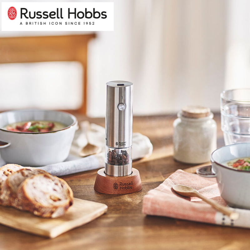 Russell Hobbs ラッセルホブス 充電式ミル ソルト&ペッパー ミニ シルバー 7941JP